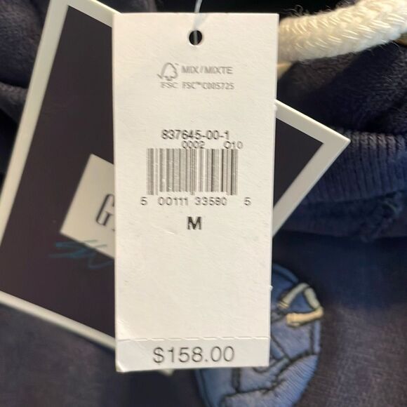 GAP Navy Hoodie with Colorful Graphics - Picture 12 of 16